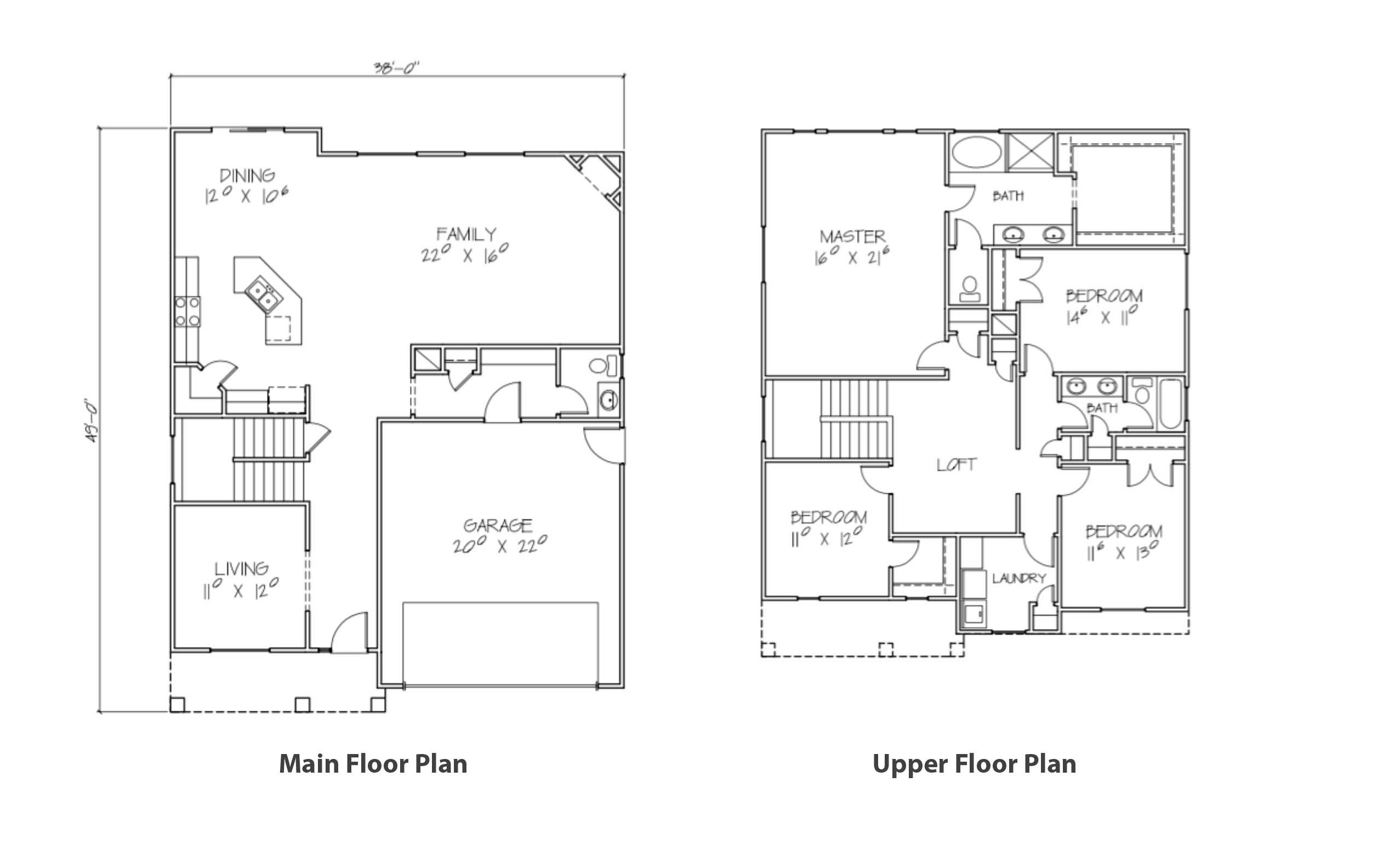 Floor Plans – Homecenter Construction